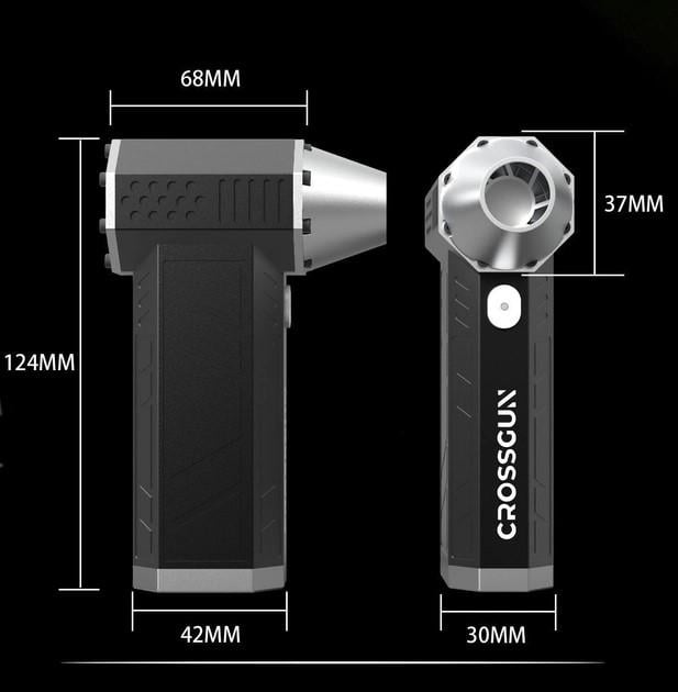 Турбовентилятор сжатого воздуха Crossgun Jetfan для чистки техники (15151801) - фото 3