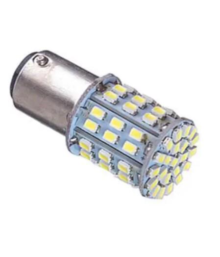 Лампа диодная S25 64SMD 2 контакты 60472 (1157-1206-64MD 1)