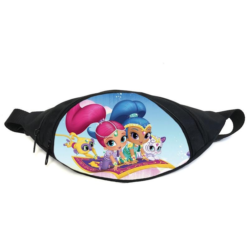 Поясная сумка-бананка Cappuccino Toys GB-Shimmer & Shine 09 Черный (2350793710)
