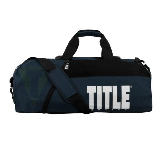 Спортивная сумка Title Boxing Champion Sport Bag/Backpack Blue/Black (TBAG46 BL/BK)