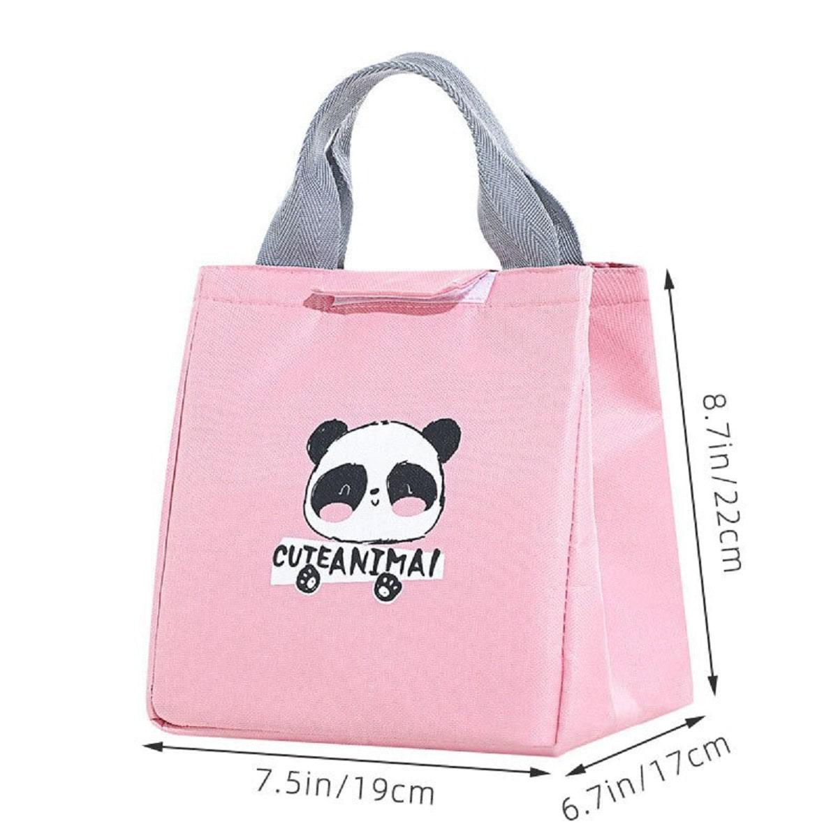 Термосумка Панда Розовый - фото 4