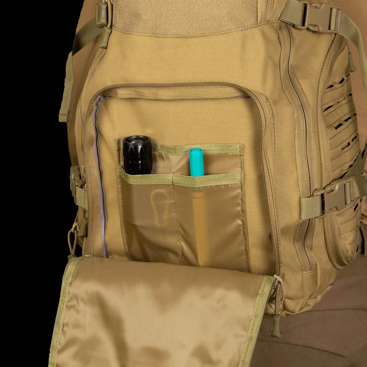 Рюкзак военный CamoTec Brisk LC 30 л Coyote (00056) - фото 9 Рюкзак военный CamoTec Brisk LC 30 л Coyote (00056) - фото 9