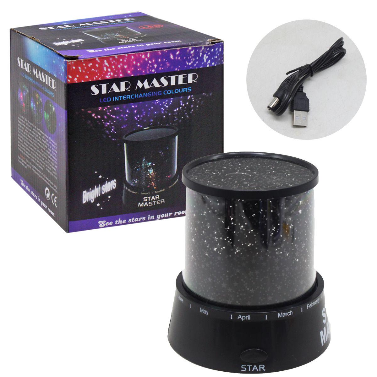 Ночник Star Master 3 со светом и музыкой (232958)