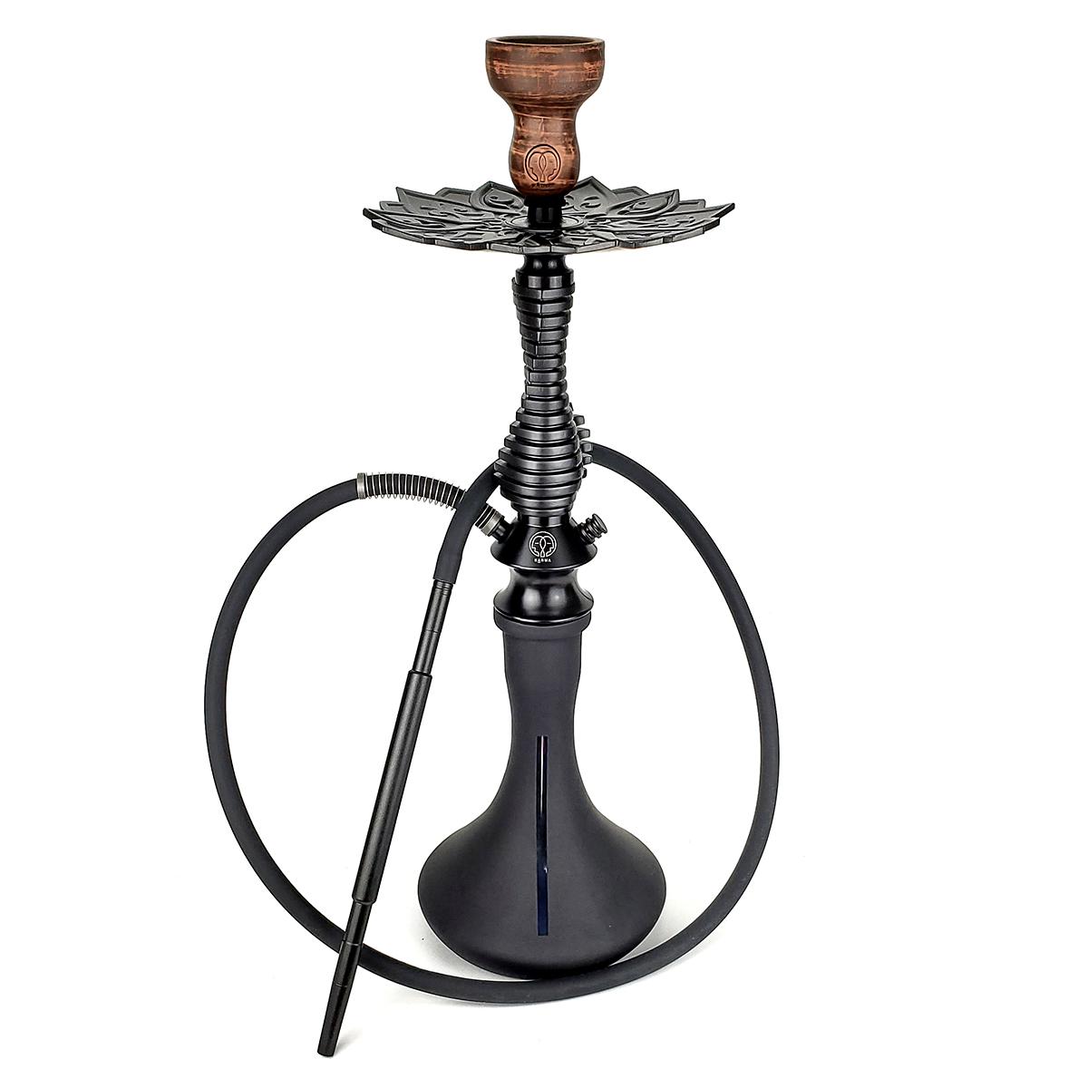 Кальян Karma Hookah 3.0 Mini Black з колбою КМ Black Matt (034-275)