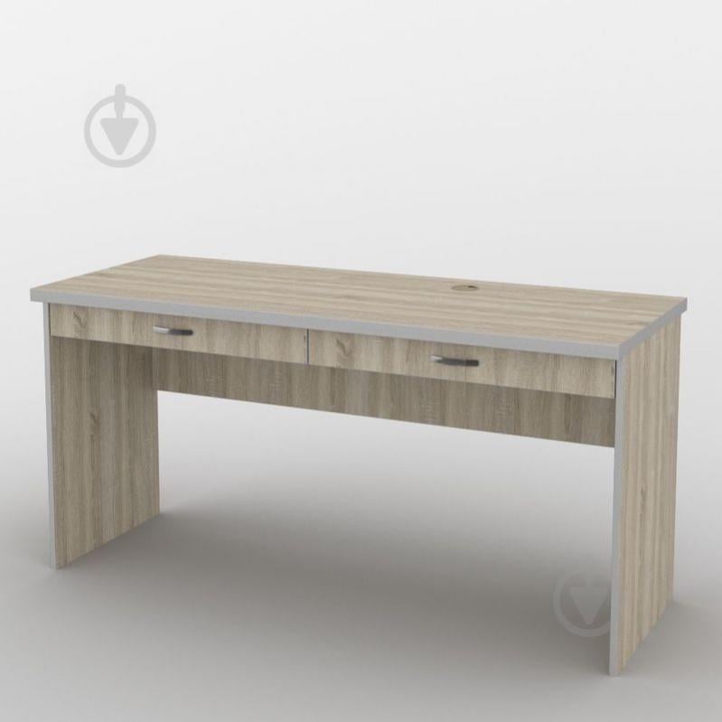 Письменный стол Тиса Мебель СМ-22/3 Ш.-1600мм Г.-600мм Дуб сонома Письменный стол Тиса Мебель СМ-22/3 Ш.-1600мм Г.-600мм Дуб сонома