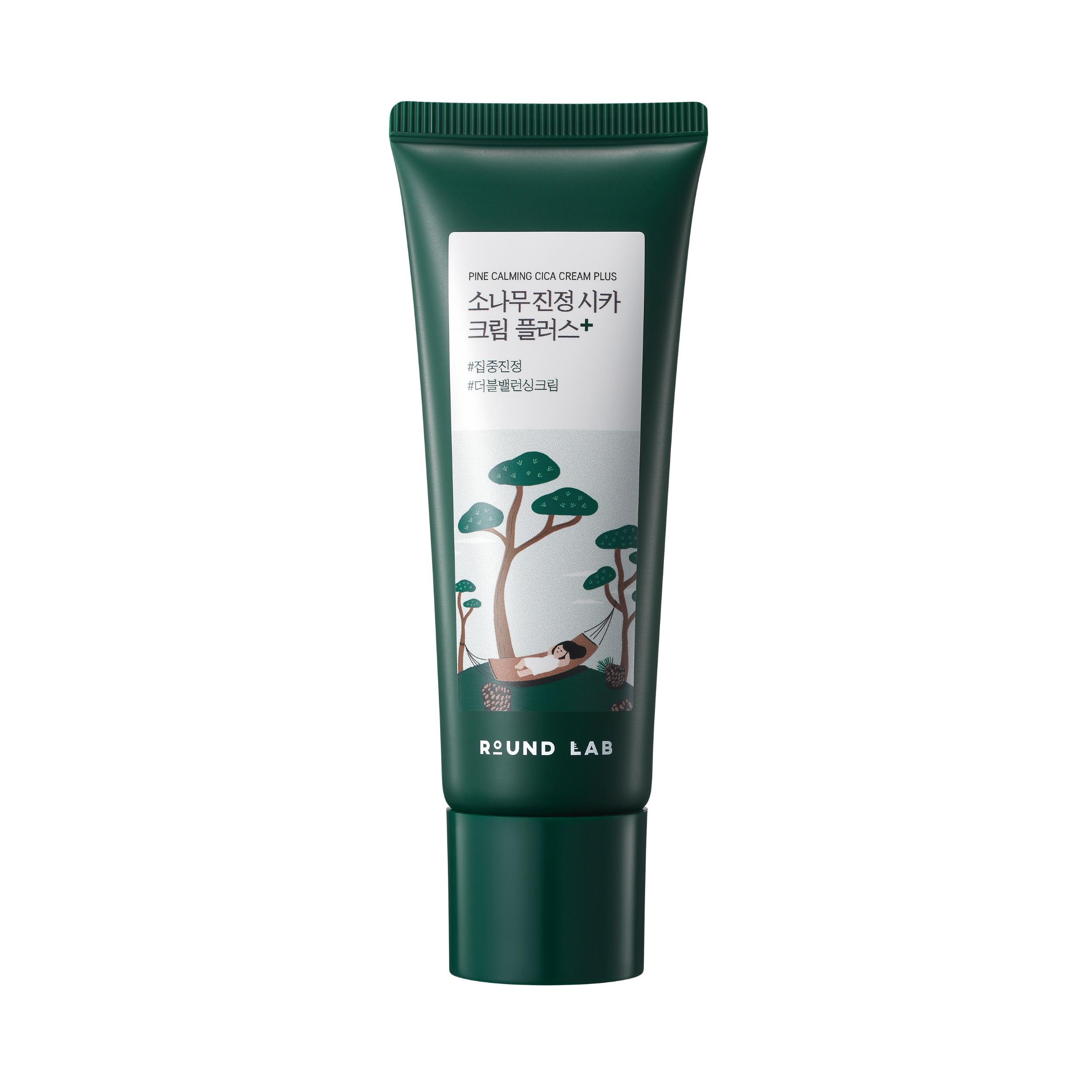 Крем против постакне успокаивающий ROUND LAB Pine Calming Cica Cream Plus 60 мл Крем против постакне успокаивающий ROUND LAB Pine Calming Cica Cream Plus 60 мл