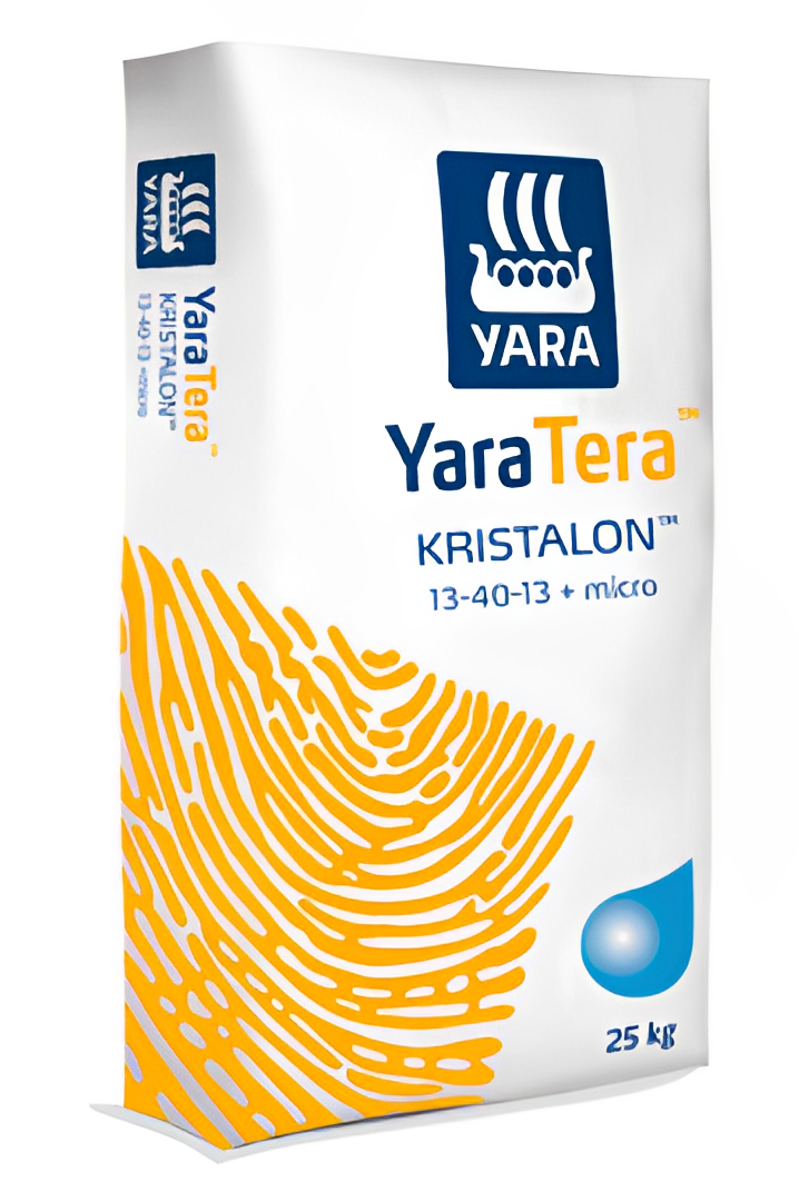 Удобрение комплексное YaraTera Kristalon Special 13-40-13 +micro для развития корневой системы водорастворимое/фосфорное 25 кг