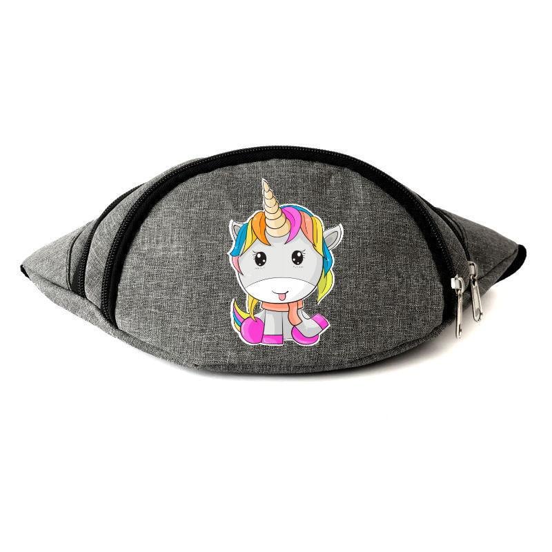 Поясная сумка-бананка Cappuchino toys Unicorn EDN 0033 Серый (1369989312) Поясная сумка-бананка Cappuchino toys Unicorn EDN 0033 Серый (1369989312)