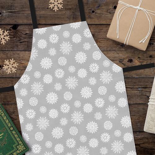 Фартук детский Сolorful Снежинки 42х60 см (FRTCD_22NG004) - фото 2 Фартук детский Сolorful Снежинки 42х60 см (FRTCD_22NG004) - фото 2