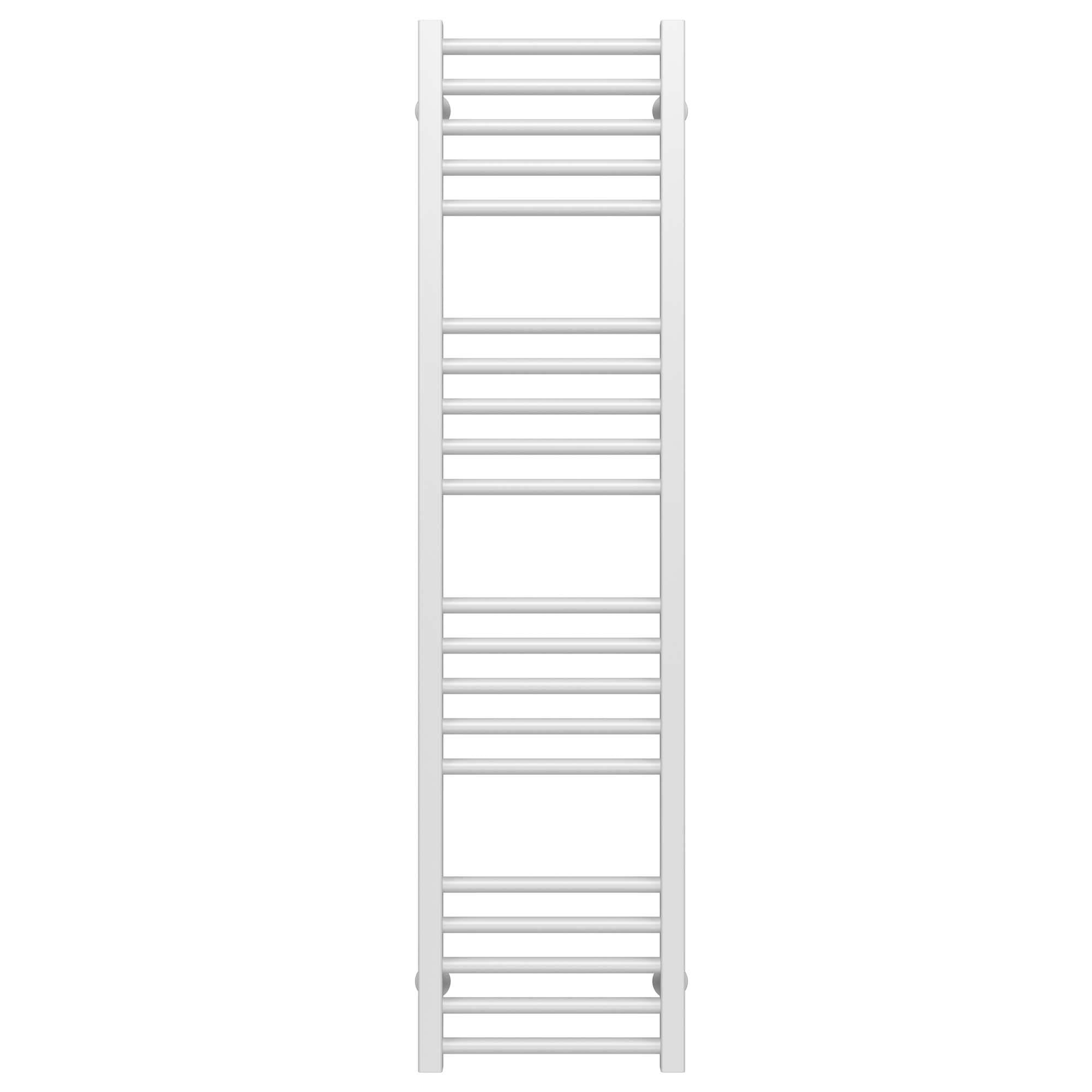 Полотенцесушитель водяной Deffi Lima П20 нижнее подключение нержавеющая сталь 300х1300 мм Белый (A.LI.130.30.20.W.A)