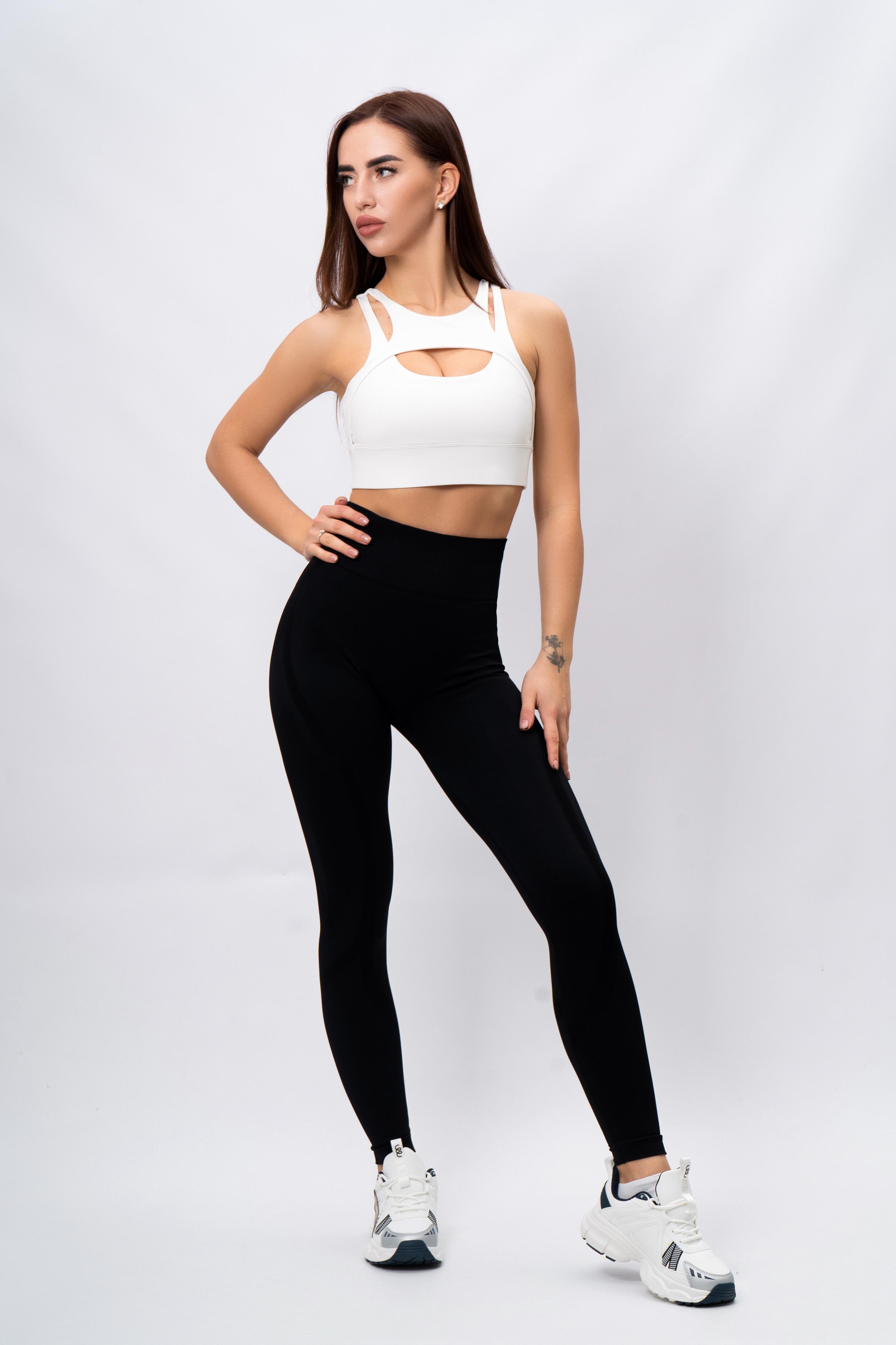 Леггинсы женские спортивные Where Uwear 346933 M/L Черный (346933_M/L)