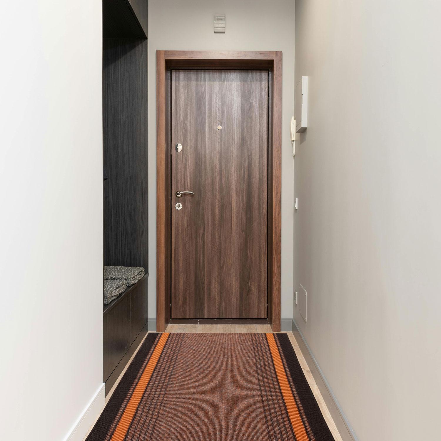 Ковер безворсовый DAKARIA Дарничанка SABA Run 01 2x2 м Коричневый - фото 3 Ковер безворсовый DAKARIA Дарничанка SABA Run 01 2x2 м Коричневый - фото 3