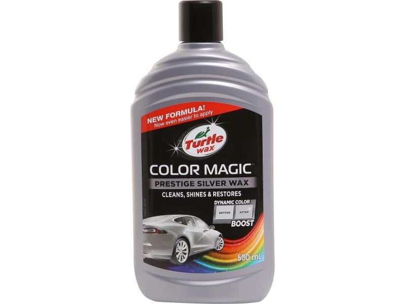 Полироль цветообогащенный Turtle Wax Color Magic 500 мл Серебряный (53239)