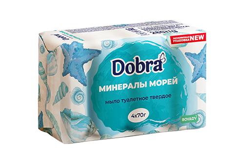 Мыло туалетное Dobra Минералы морей 70 г 4 шт./уп.