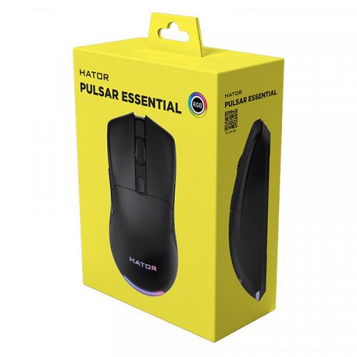 Компьютерная мышка Hator HTM-312 Pulsar Essential Black (11011632) - фото 6