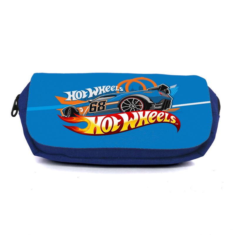 Пенал школьный Hot Wheels HW-007 Синий (1480995260)