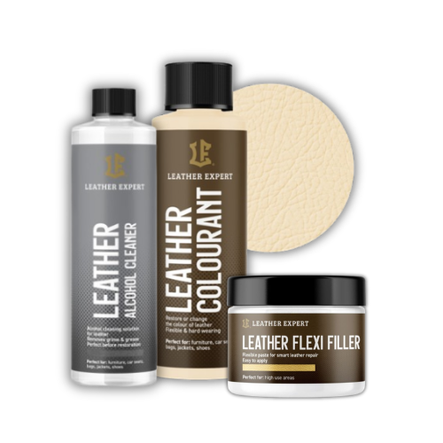 Набор для легкой реставрации кожаного салона Leather Expert 109 Cottage Cream