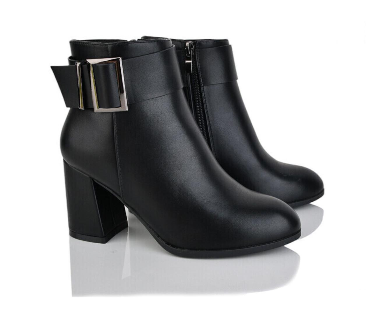 Ботильйони жіночі Бабочка M704133/37 р. 37 Чорний