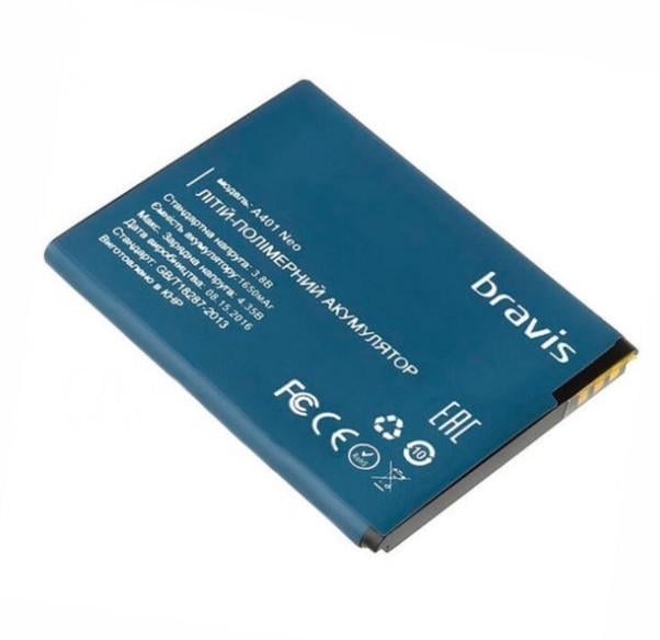 Акумулятор A401 для Bravis NEO 1650 mAh (000021362)