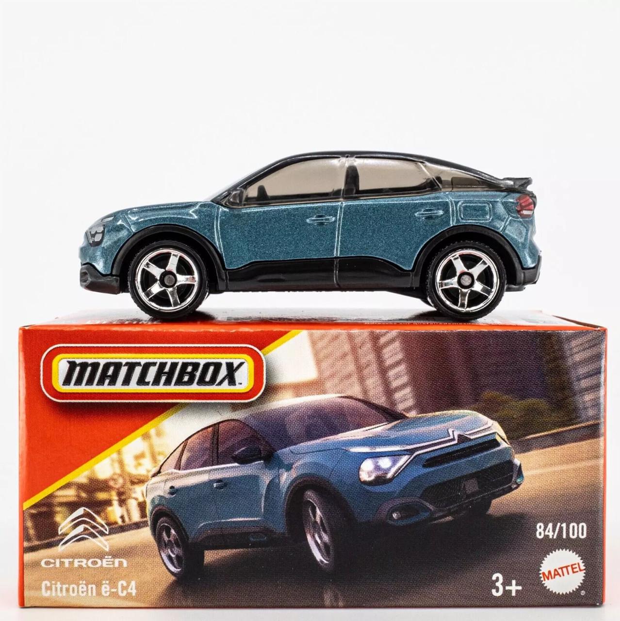 Коллекционная машинка Matchbox Citroen e-C4 металлический корпус (2829995601)