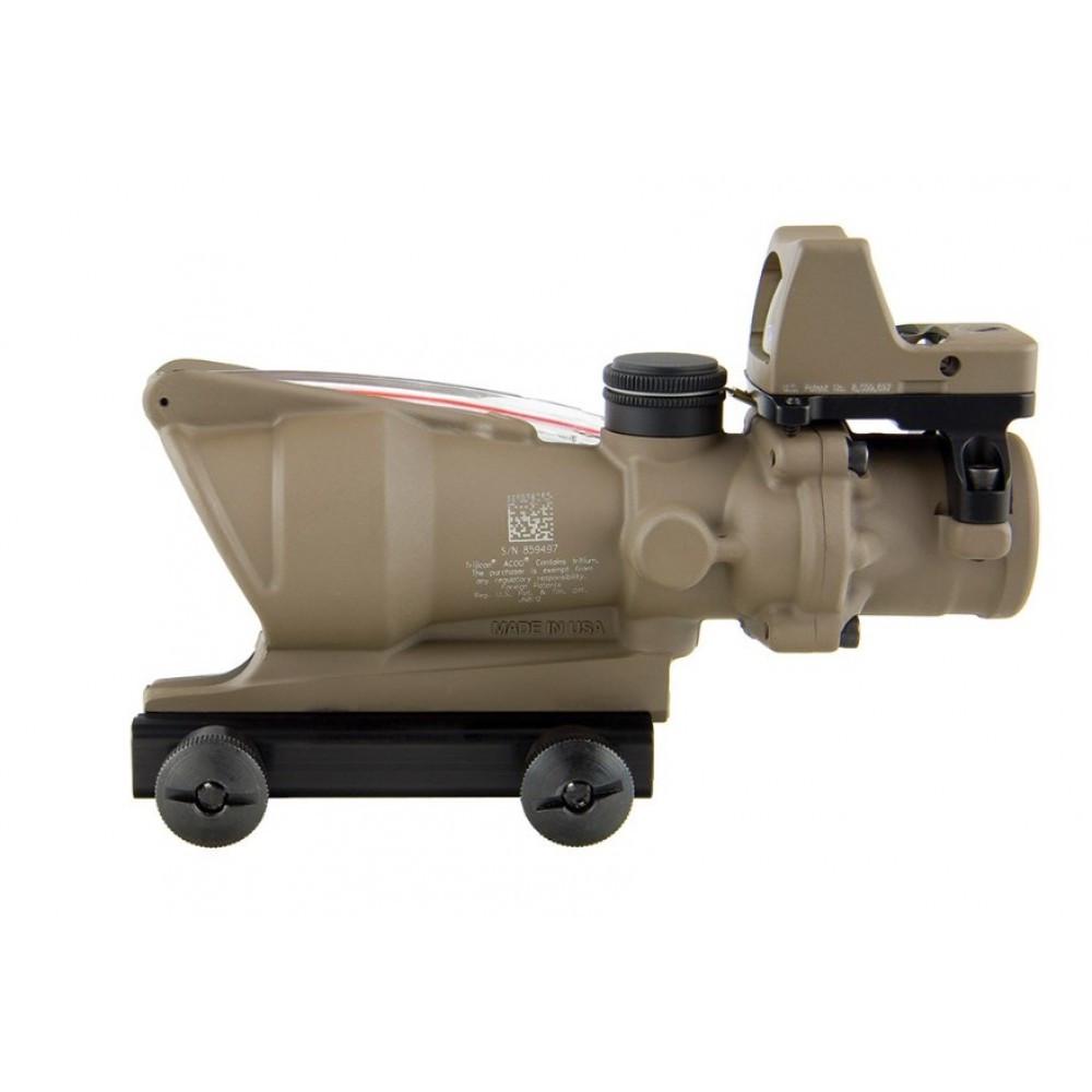 Комплект TRIJICON RMR 3,25 МОА FDE прицел оптический ACOG 4x32 BAC коллиматорный - фото 2 Комплект TRIJICON RMR 3,25 МОА FDE прицел оптический ACOG 4x32 BAC коллиматорный - фото 2