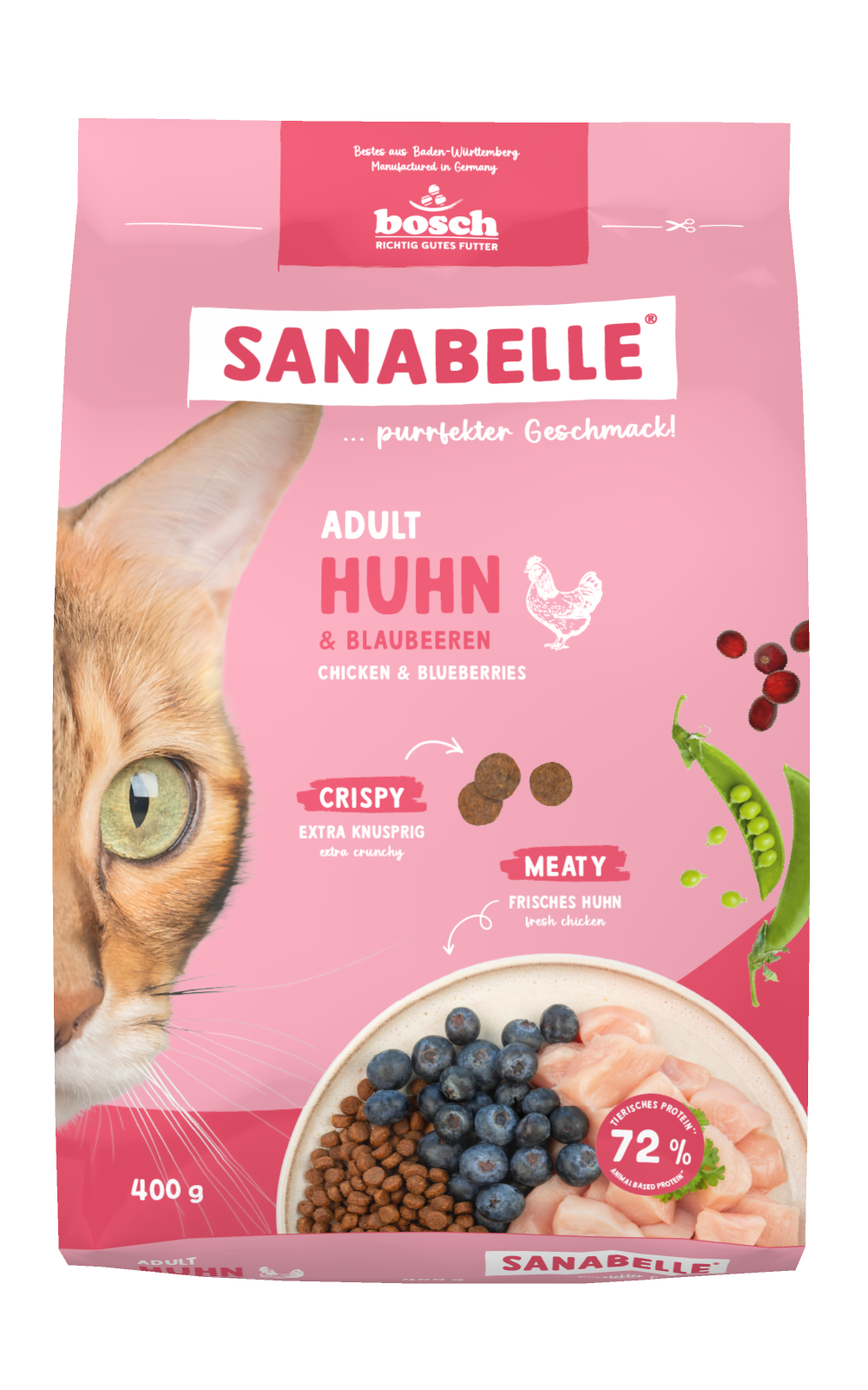 Сухой корм для котов Bosch Sanabelle Chicken 400 г