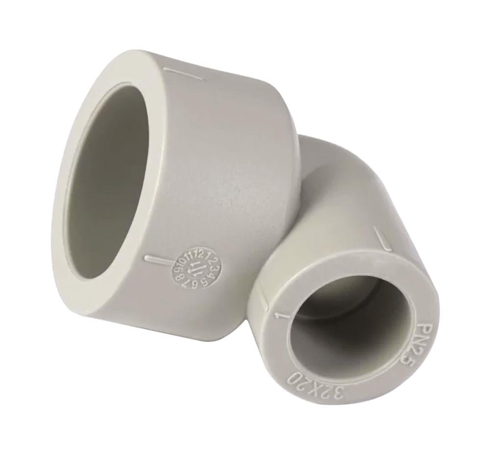 Колено редукционное ASG Plast 32х25х90°