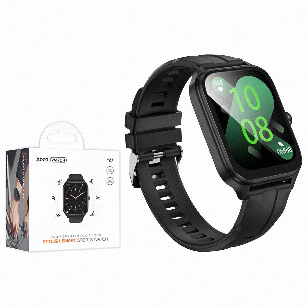 Смарт-часы Hoco Y27 Черный (25206039) Смарт-часы Hoco Y27 Черный (25206039)