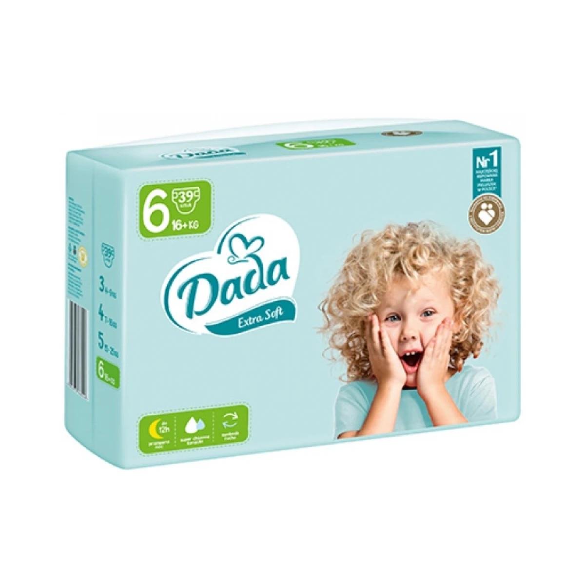 Підгузки Dada Extra Soft 6 16+ кг 37 шт. (668987)