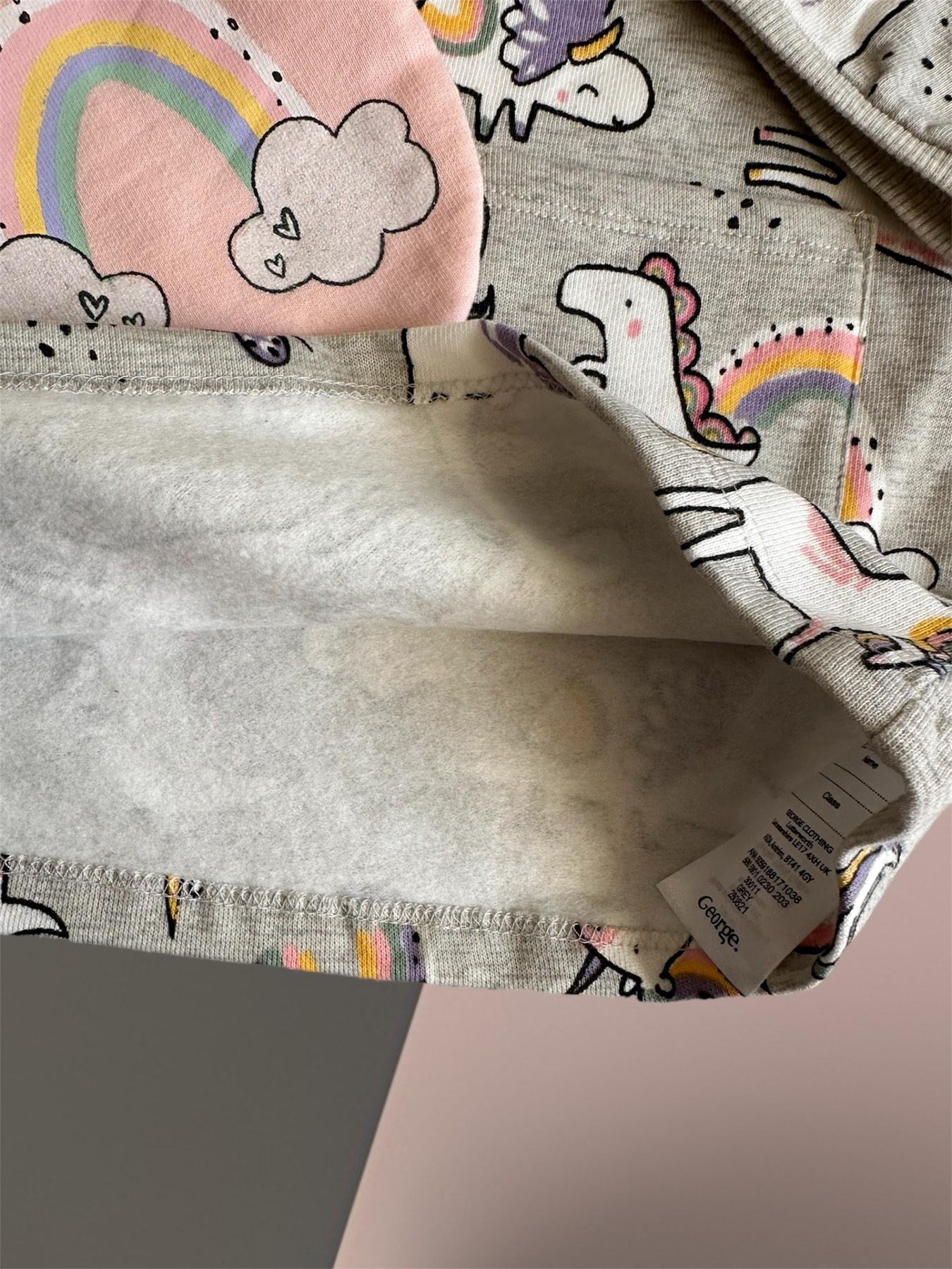 Комплект George платье/лосины/сумка 4/5 лет 104-110 см Серый (001300315) - фото 4 Комплект George платье/лосины/сумка 4/5 лет 104-110 см Серый (001300315) - фото 4