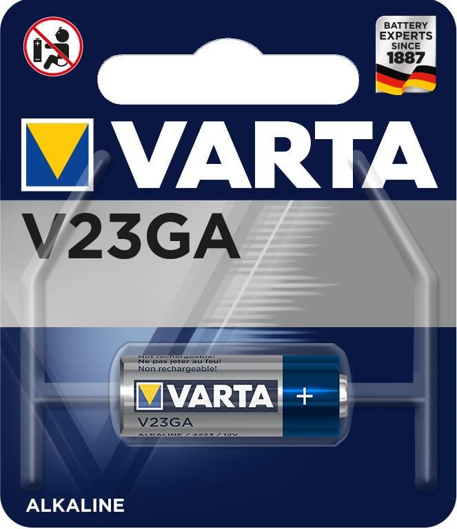 Батарейка Varta V 23 GA BLI 1 ALKALINE 55 мАч 1 шт. (10440643)