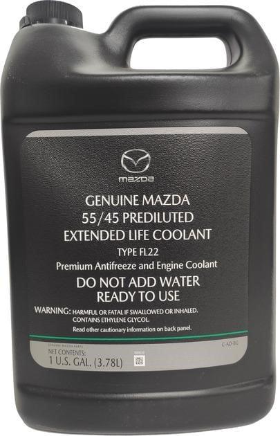 Антифриз Mazda Extended life coolant type fl22 -40c 3,785 л Антифриз Mazda Extended life coolant type fl22 -40c 3,785 л