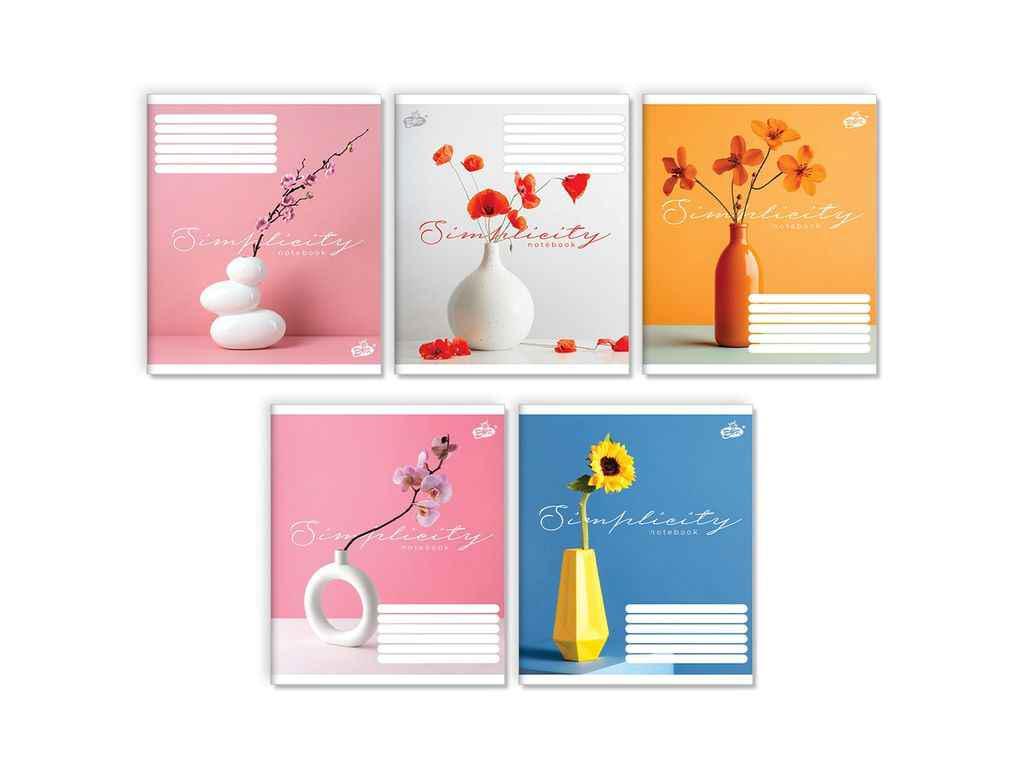 Тетрадь в линию Бріск 60 л. 15 шт. ТВ-15 №2501 Красота в простоте (1065747)