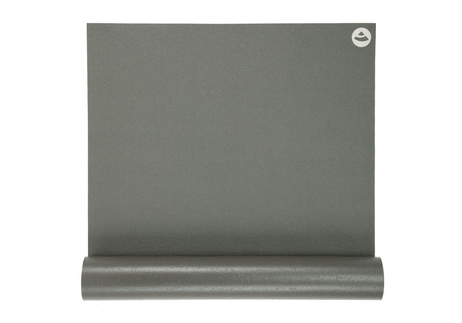 Коврик для йоги Bodhi Rishikesh Premium 60 XL 200x60x0,45 см Серый (5742)
