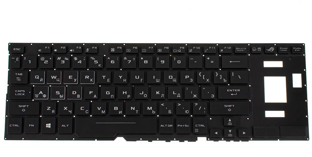 Клавиатура для ноутбука Asus GX535GW 0KNR0-661DRU00 подсветка клавиш (66979)
