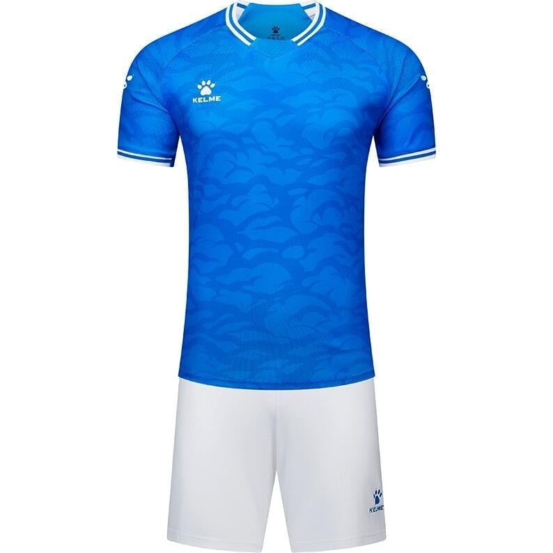 Комплект футбольной формы Kelme REAL XL Сине-белый (8451ZB1253.9481)