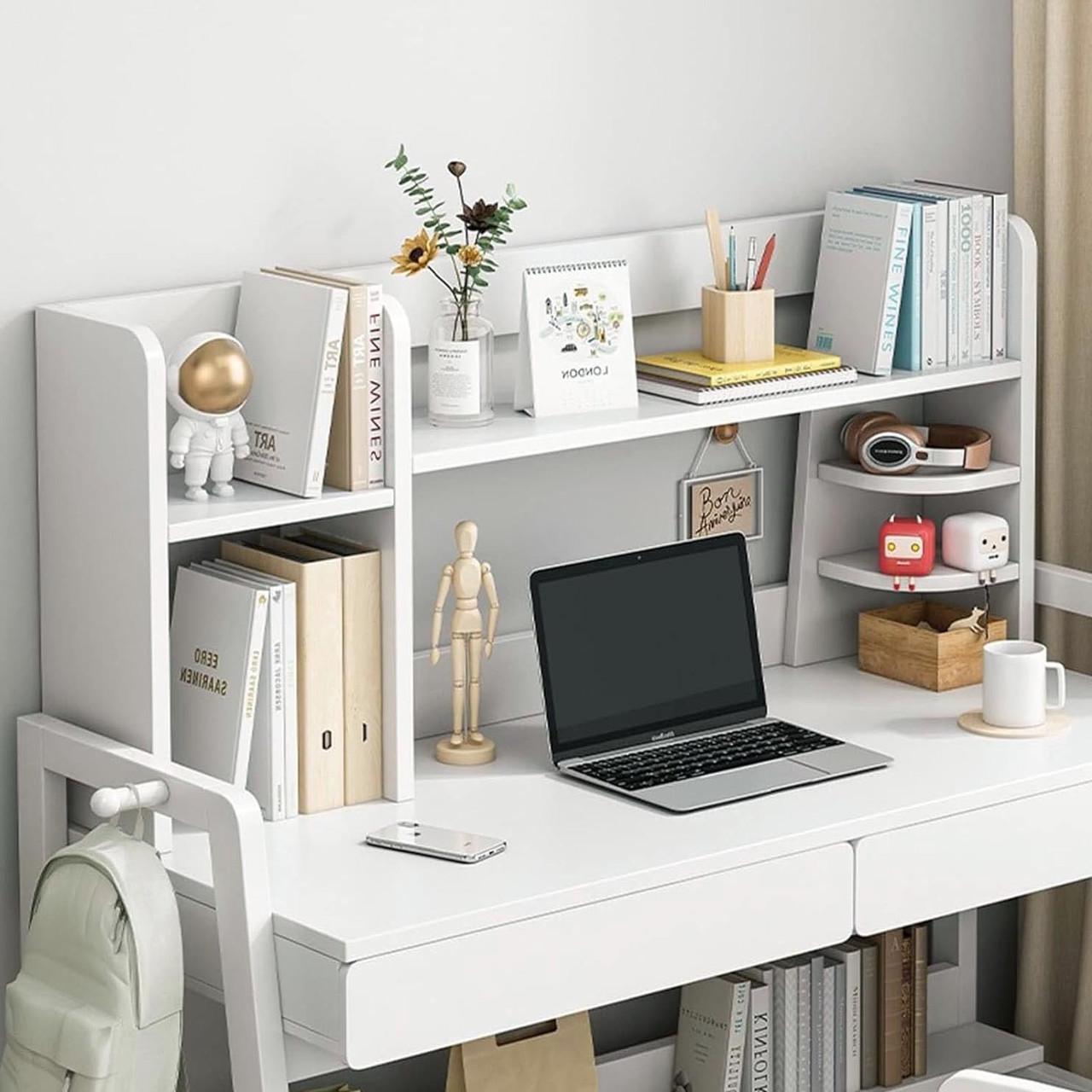 Полка-надстройка настольная из дерева Росалюкс зефир (АКД-015320)