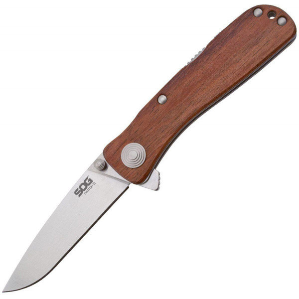 Нож складной SOG Twitch II (Wood Handle) (TWI17-CP) - фото 1