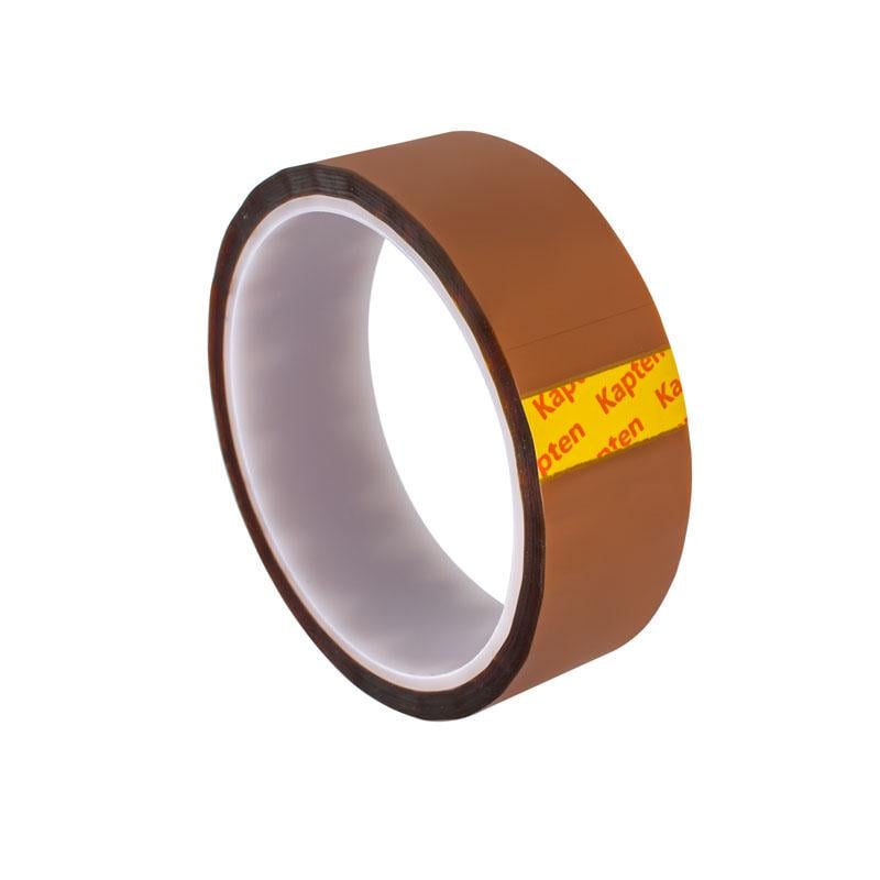 Термоскотч Kapton Tape 30 мм x 33 м термостойкость 350 °C (287404)