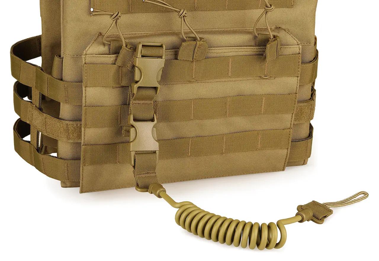 Шнур пистолетный страховочный спиральный Бежевый - фото 5 Шнур пистолетный страховочный спиральный Бежевый - фото 5