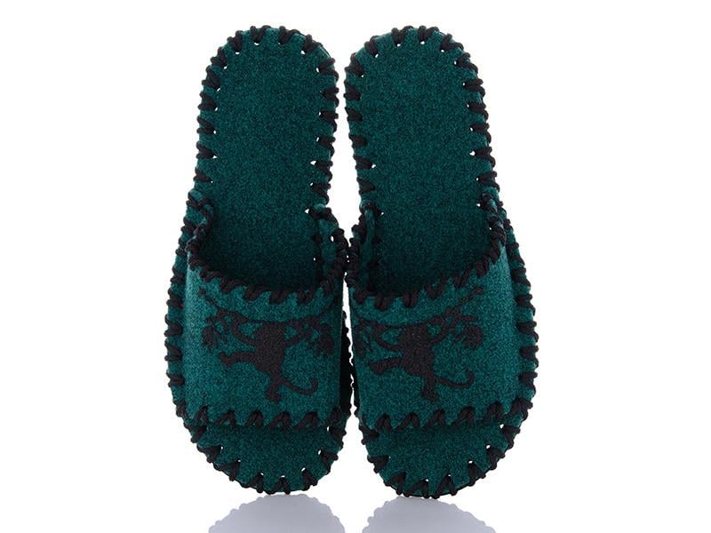 Тапочки фетровые женские VENDS 164 р. 36-37 Зеленый