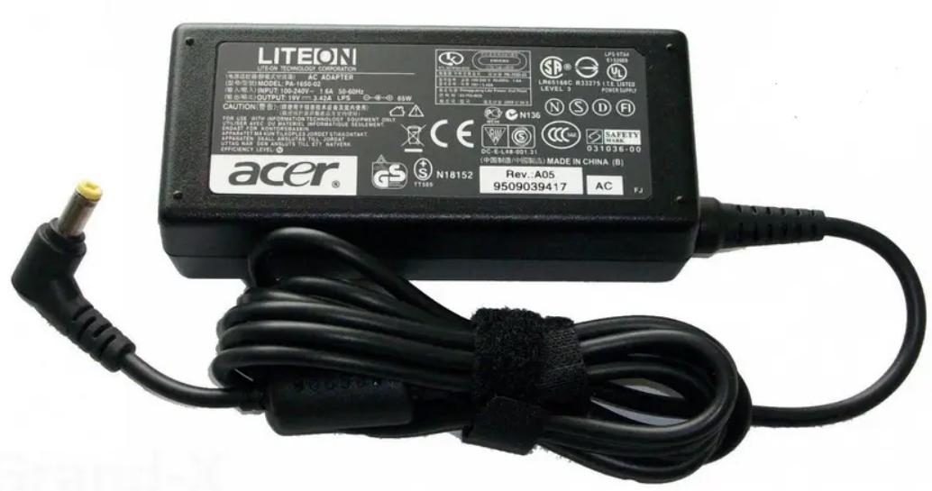 Зарядка для ноутбука Liteon 19V/3,42A 65W 5.5х1,7 (000022215)