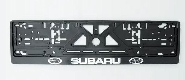 Рамка номера SUBARU книга (440899)