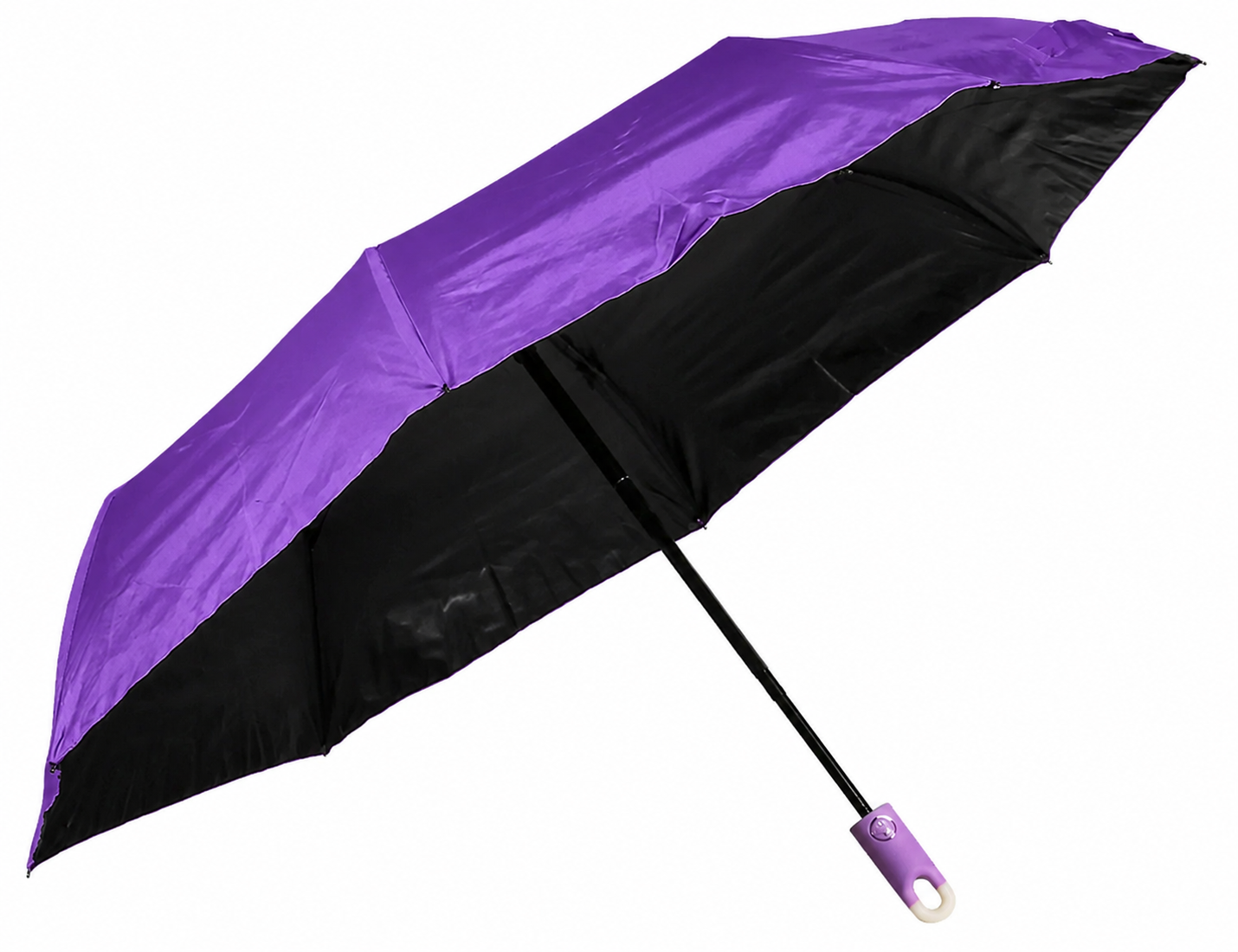 Парасолька складна автомат Pastel 8 спиць купол 100 см Purple (31583) Парасолька складна автомат Pastel 8 спиць купол 100 см Purple (31583)