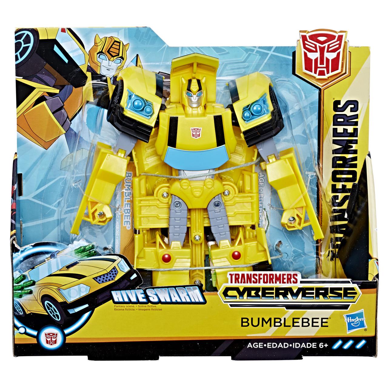 Робот-трансформер Hasbro Bumblebee Cyberverse Ultra Class Hive Swarm 17 см