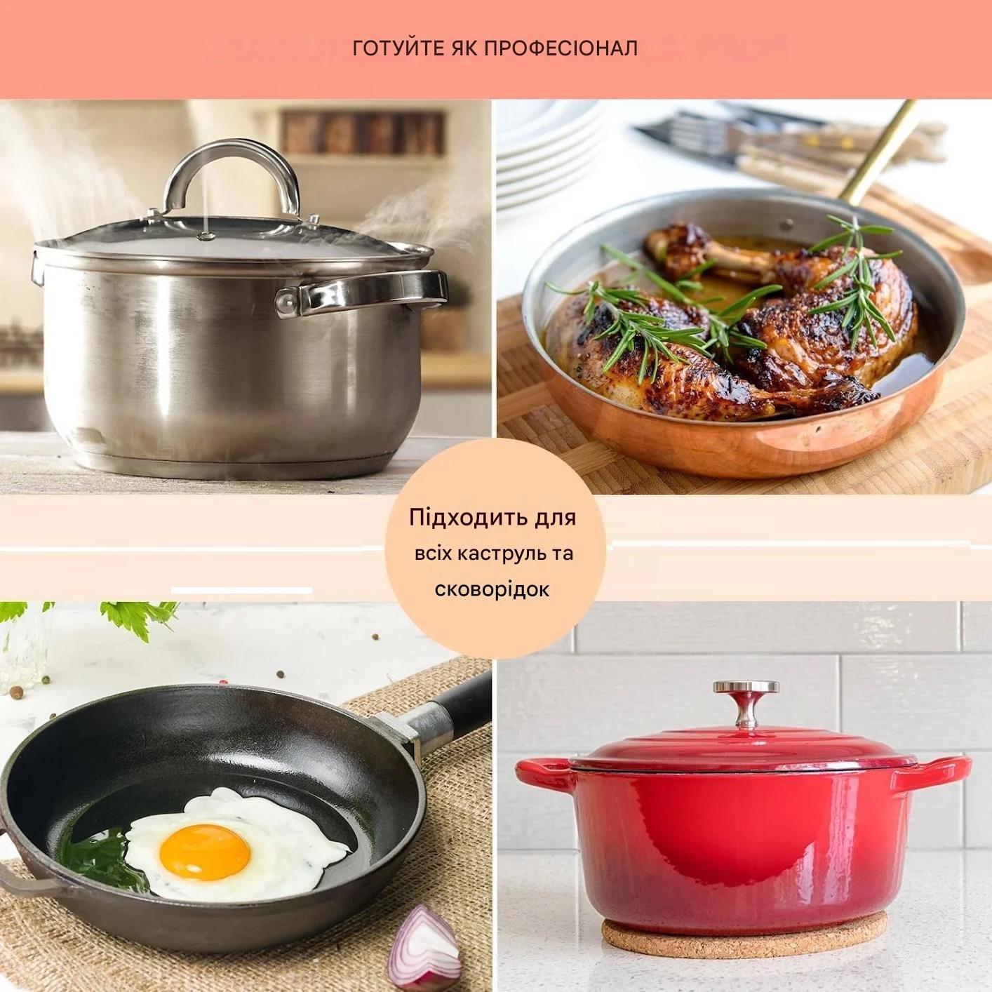 Варильна поверхня Virtuosa 5 Чорний (10041117) - фото 5