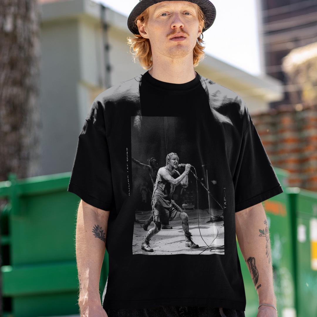 Футболка унисекс Nine Inch Nails Woodstock 1994 by Joseph Cultice 2XL Черный (0000009448)