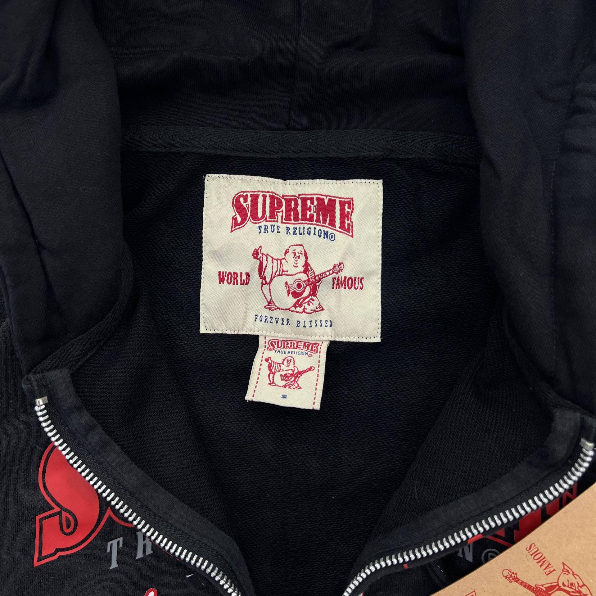 Худі-зіп SupremeхTrue Religion S Black (549103881) - фото 8 Худі-зіп SupremeхTrue Religion S Black (549103881) - фото 8