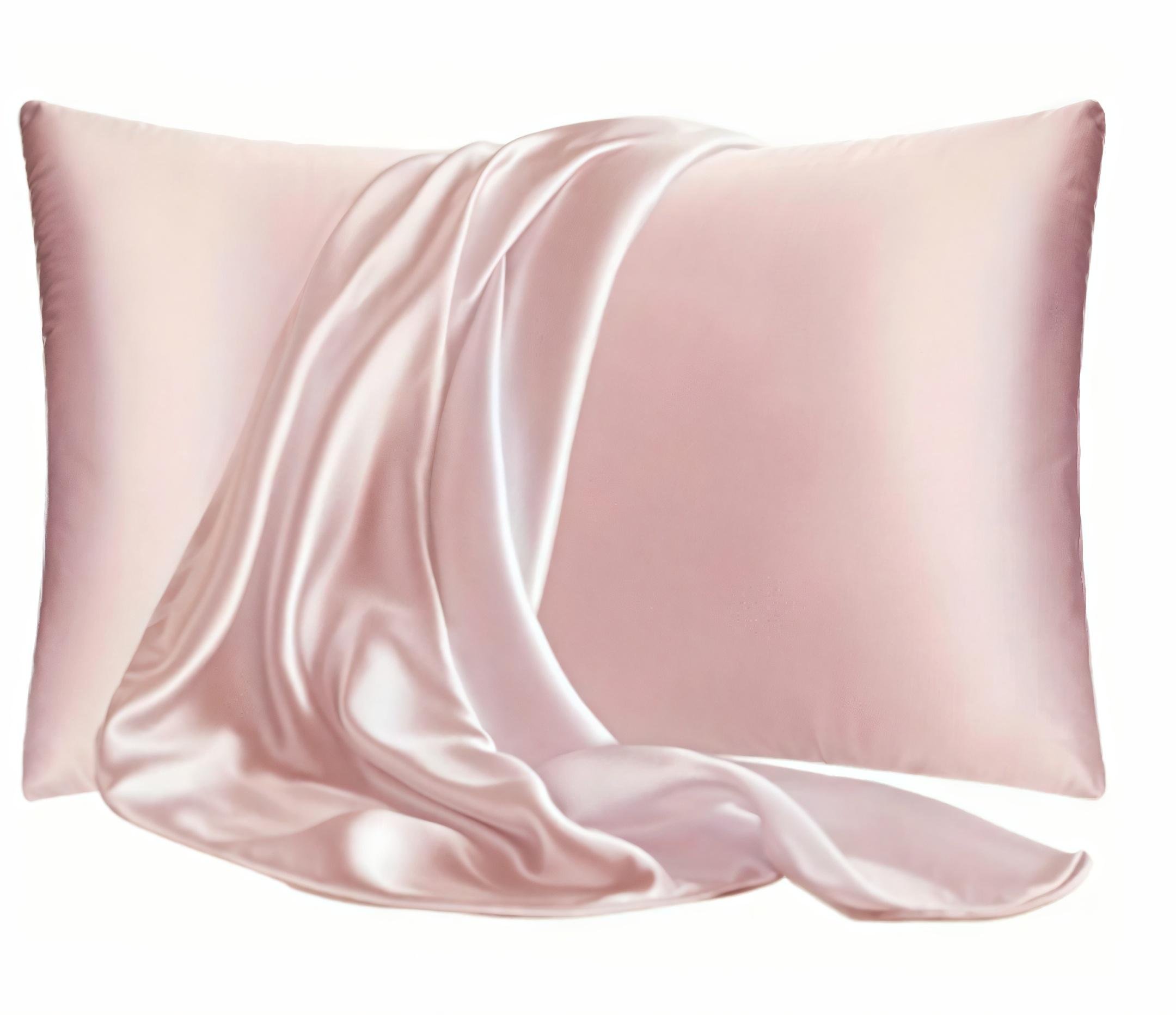 Наволочка шовкова 19 мм 50х75 см Рожевий - фото 1 Наволочка шовкова 19 мм 50х75 см Рожевий - фото 1