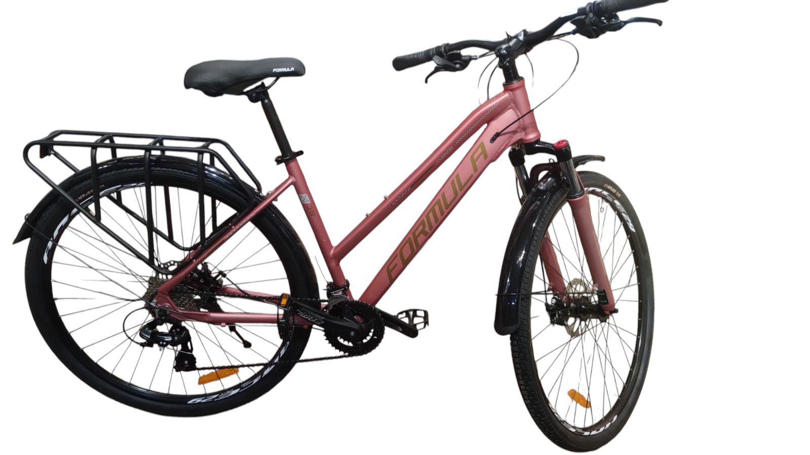 Велосипед жіночий Formula CURSOR Woman AL 28"/18" DD CS 2025 Рожевий матовий (STK-FR-28)